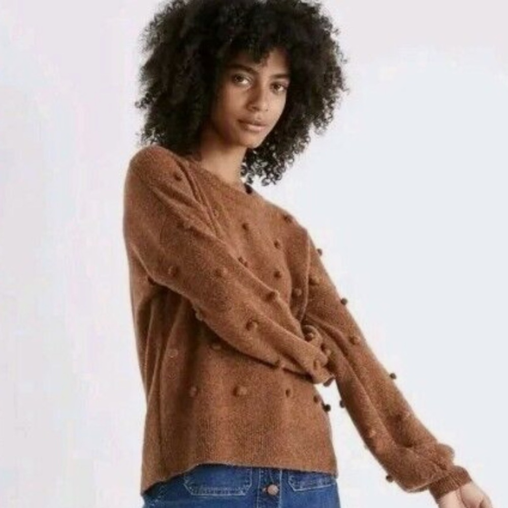 Madewell Brockton Bobble Sweater